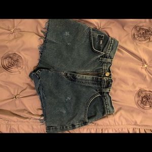 Lee high waisted shorts